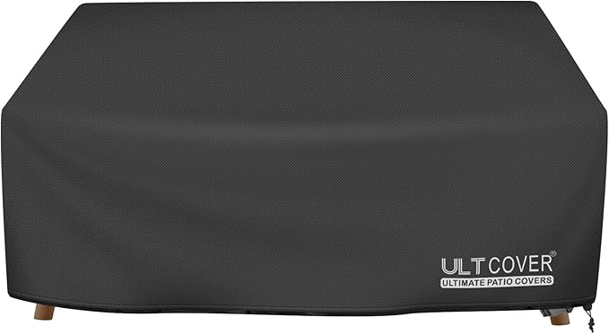 ULTCOVER Waterproof Outdoor Deep Seat Sofa Bench Cover 76W x 40D x 35H inch by ULTCOVER