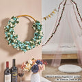 Artificial Flowers Rose Vine Garland, 8 Pack, 8.2 Ft Each, Blue and White