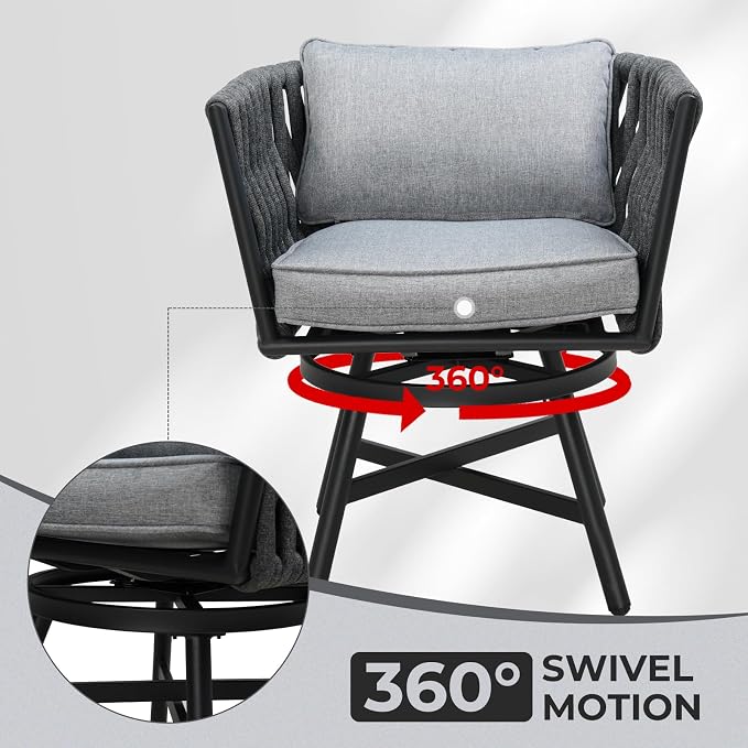 Grand patio 9-Piece Outdoor Dining Set - Image 4