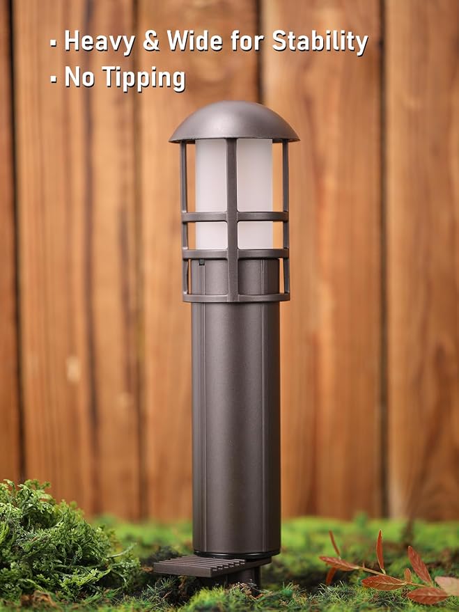 LEONLITE 12-Pack Low Voltage Landscape Pathway Lights 3W Landscape Lighting - Image 5
