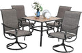 PHI VILLA 5 PCS Patio Dining Set by PHIVILLAThepioneerofcomfortablehouseholdsupplies