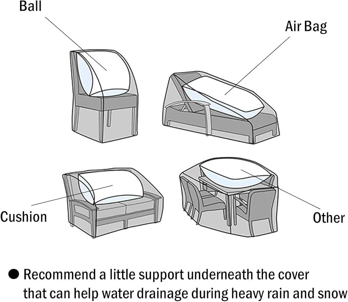 F&J Outdoors Heavy Duty Waterproof Anti-UV Rip-stop Fabric Extra Large Patio - Image 9