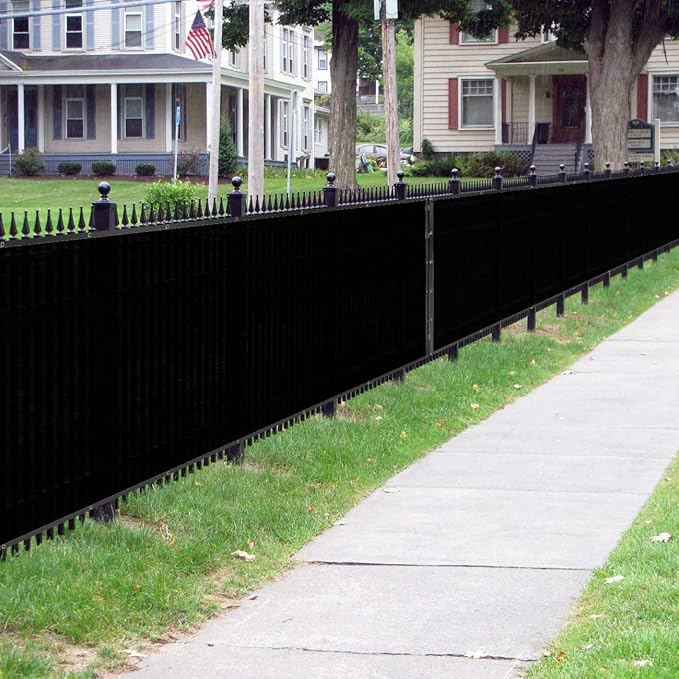 Sunnyglade 6 feet x 100 feet Privacy Screen Fence Heavy Duty Fencing Mesh Shade - Image 2