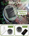 String Lights, 150 LED Solar Lantern with Remote and USB Charging