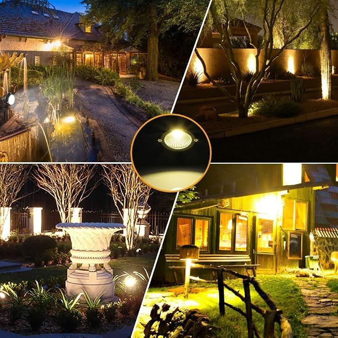 Romwish 120V LED Landscape Spotlights, 10W Outdoor Spotlights - Image 5