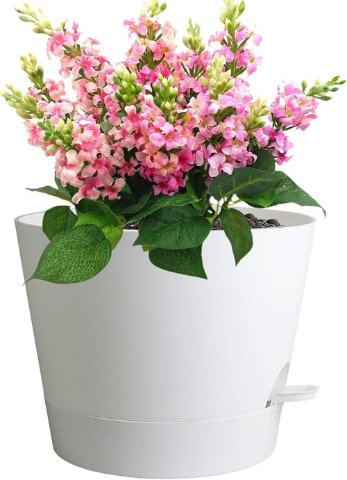 12 inch Large Self Watering Pots by Meowell