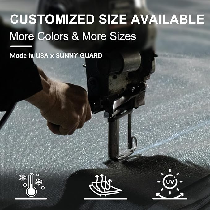 SUNNY GUARD Custom Size 10'x14'x17.2'Terra Red Sun Shade Sail Right Triangle UV - Image 8