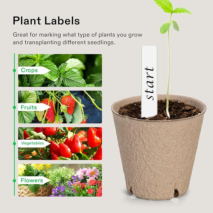 VIVOSUN Peat Pots, 30 Packs 3.15-Inch Seed Starting Pots - Image 7