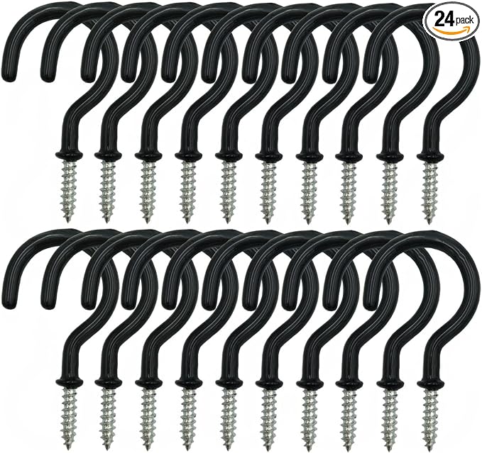24 Pack Ceiling Hooks for Hanging Plants by xtieksh