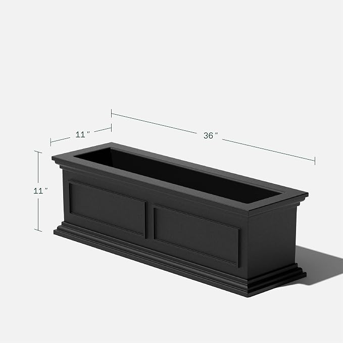 Veradek Brixton Window Box Plastic Planter - Image 2