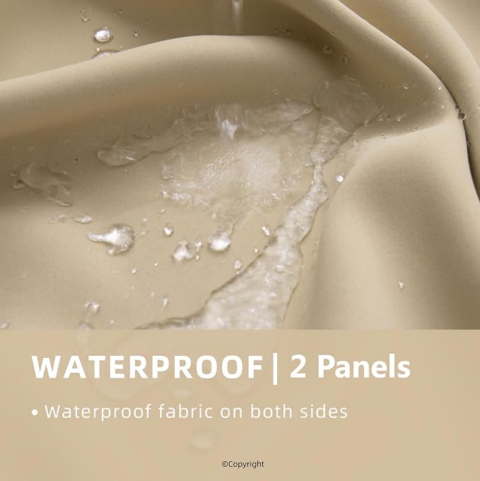 DIVA EN CAMINO DEC Waterproof Outdoor Curtain W105 x L95 - Image 2