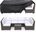 Patio Furniture Covers, Heavy Duty Outdoor Furniture Cover Waterproof, by Brosyda