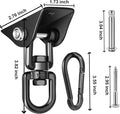 Hammock Chairs Hanging Kit, 2 Pack, 304 Stainless Steel Swivel Hangers