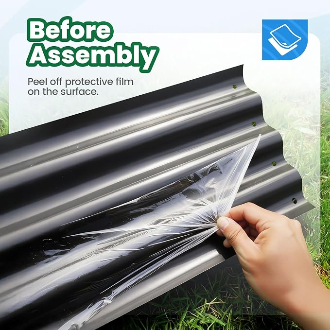 Quictent 4x3x2ft Galvanized Raised Garden Bed - Image 8