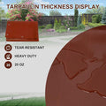 Outdoor Curtain, 20 Oz Vinyl with Double-Sided Zip, Brown