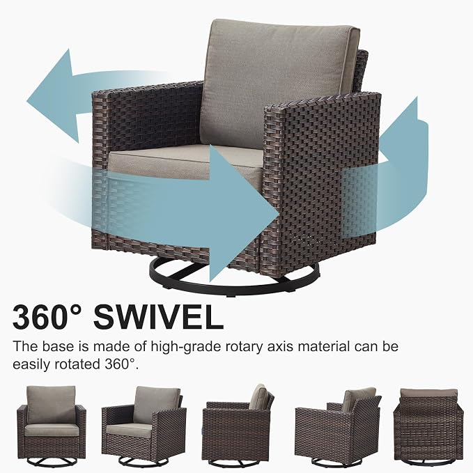 Belord 7 Pieces Patio Furniture Set - Image 4