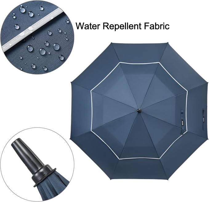 G4Free 47/54/62/68/72 Inch Automatic Open Golf Umbrella Oversize Extra Large - Image 6