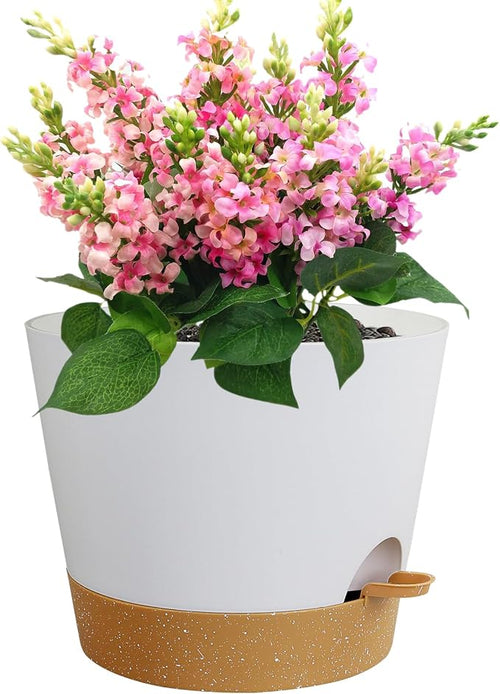 12 inch Large Self Watering Pots by Meowell