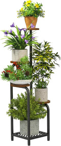 TOSKING 5 Tier Metal Plant Stand Indoor 48''H Tall, Heavy Duty Plant Shelf by TOSKINGESSENCE