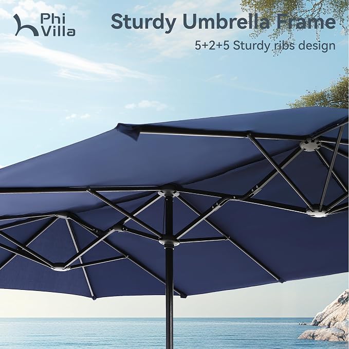PHI VILLA 8 Piece Patio Dining Set - Image 7