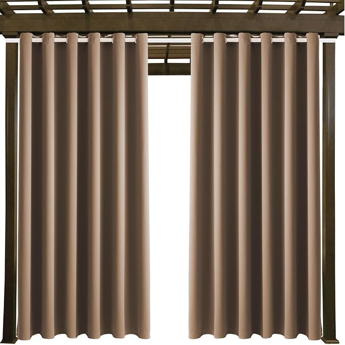 DIVA EN CAMINO DEC Outdoor Patio Curtain Waterproof Darkening Thermal Insulated - Image 9