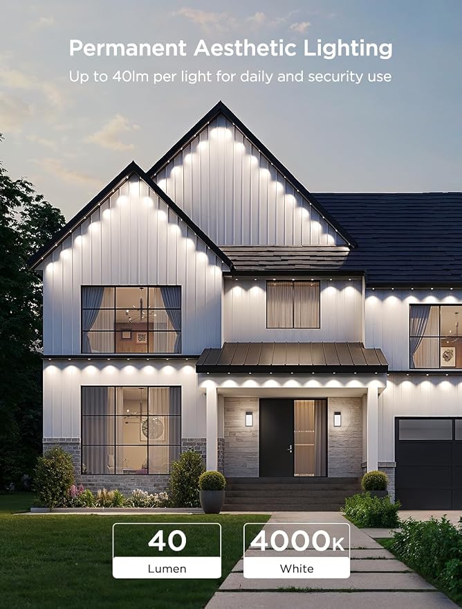 Govee Permanent Outdoor Lights 2, 100ft RGBIC Outdoor Lights - Image 5