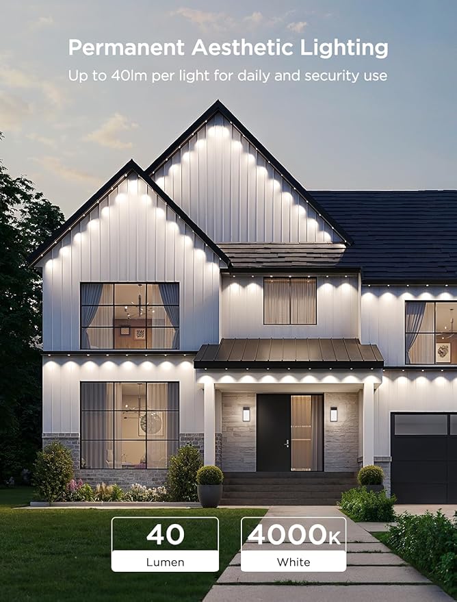 Govee Permanent Outdoor Lights 2, 100ft RGBIC Outdoor Lights - Image 8