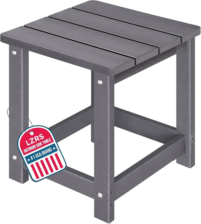LZRS Adirondack Square Outdoor Side Table by LZRSPET