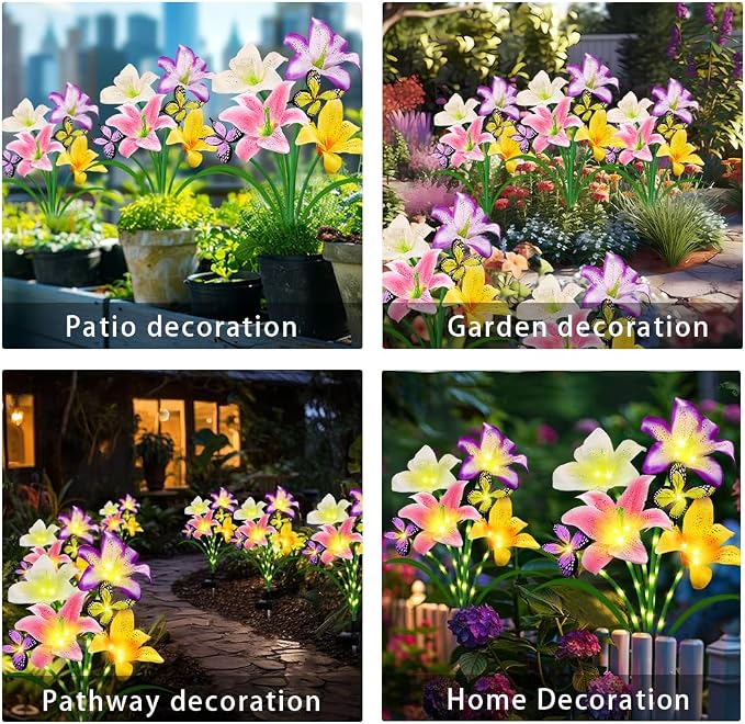 Solar Garden Lights 2 Pack - Image 7