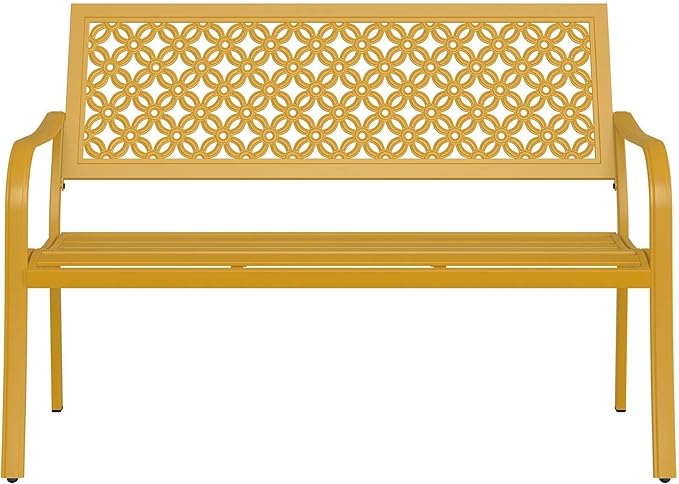 Grand patio 50" Outdoor Bench, Garden Benches by GrandPatio