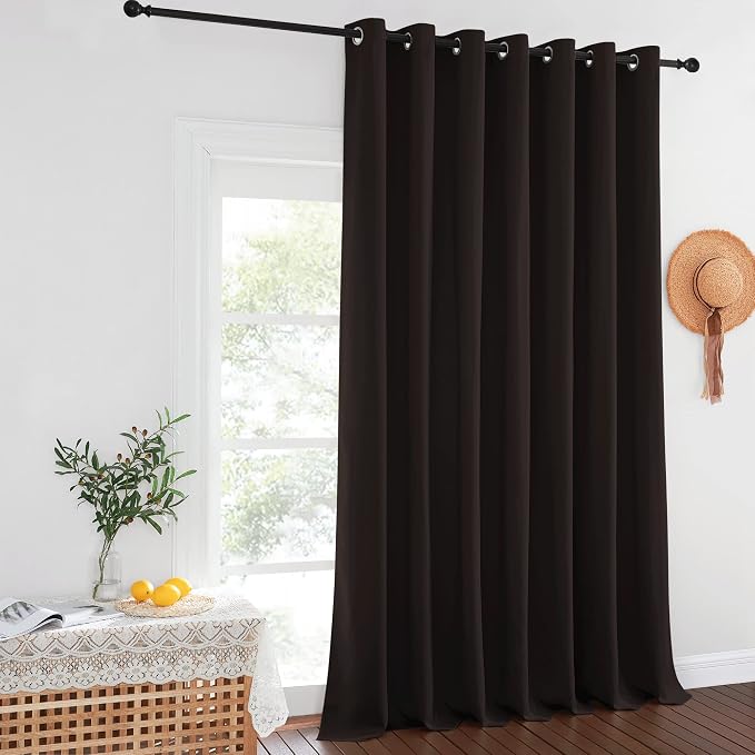 NICETOWN Blackout Patio Curtains 100 x 144 Inches Long - Image 8