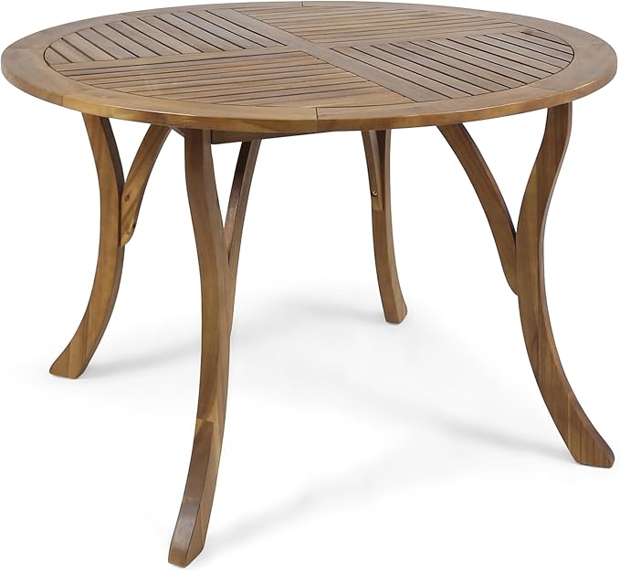 Christopher Knight Home Verle Wooden Patio Dining Set - Image 5