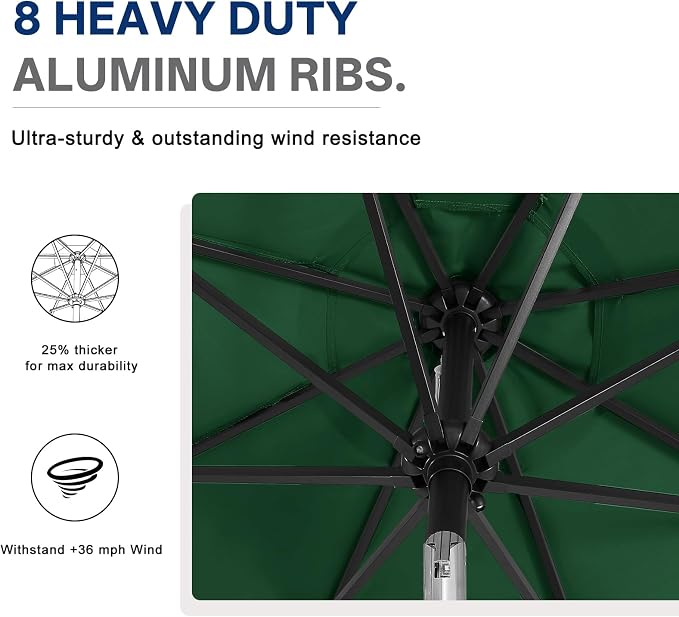 ABCCANOPY Durable Solar Led Patio Umbrellas - Image 7