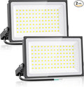 Onforu 120W LED Flood Light Outdoor, 12000LM Security Lights, IP66 Waterproof by Onforu