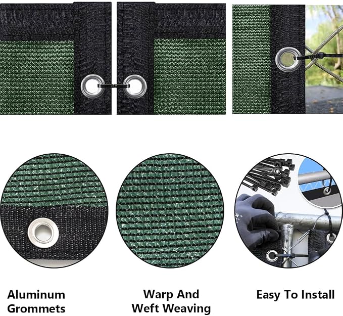 LITA 5' x 143' Garden Privacy Fence Screen Cover UV Protection - Image 2