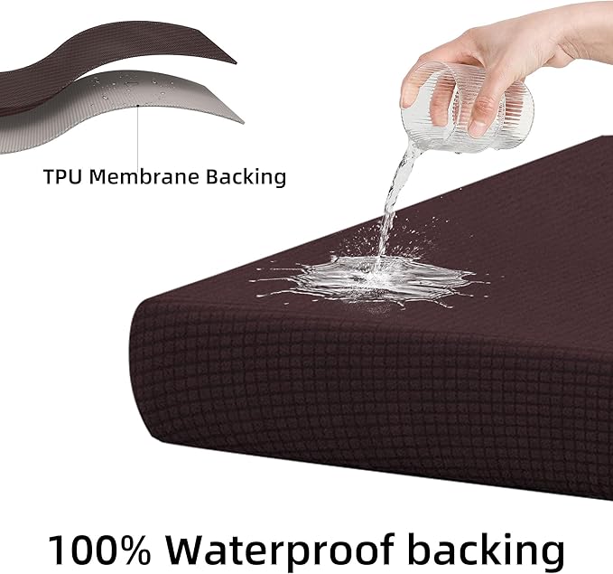 Sofa Cover Set, Stretch Outdoor Cushion Covers in 4 to 14 Piece Sets