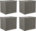 Suncast SS500ST 22 Gallon Small Resin Outdoor Patio Storage Deck Box by Suncast