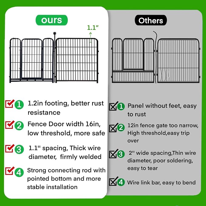 ADAVIN Tall Garden Fences and Borders - Image 4