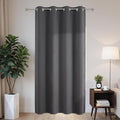 Joydeco Blackout Patio Sliding Door Curtains 84 Inches Long, Grommet Privacy by JOYDECO
