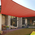 LOVE STORY Custom Size 8'x15' Terra Red Sun Shade Sail Rectangle UV Block by LOVESTORY