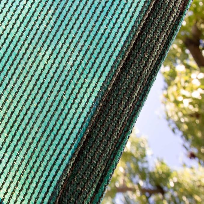 Amgo Custom Size 16' x 17' x 23.3' Green Right Triangle Sun Shade Sail UPF50+ - Image 9