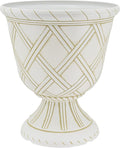Arcadia Garden Products PL61BG Lattice Plastic Garden Urn, Classic Decorative by Unknown