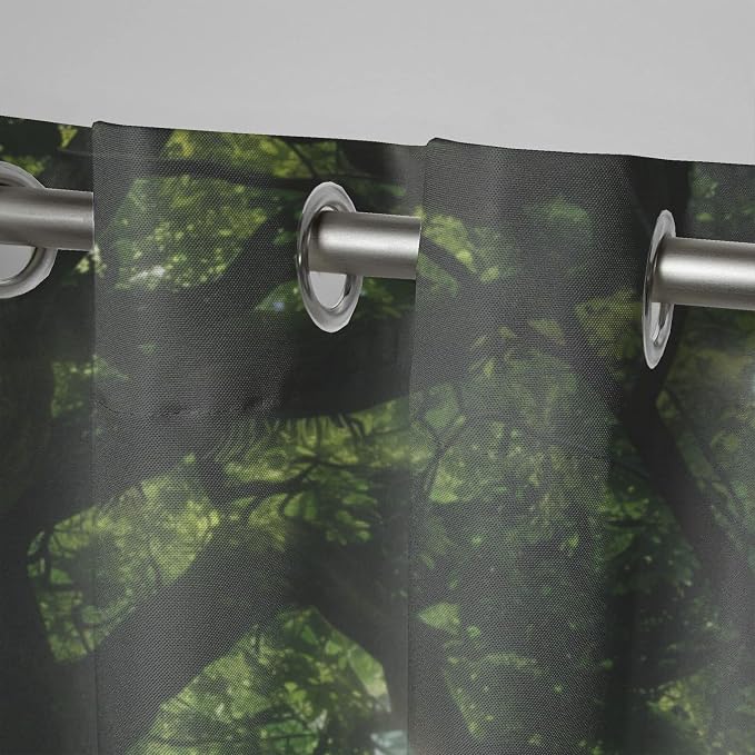 Nature Theme Waterproof Outdoor Curtains - Image 4