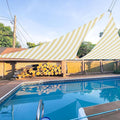 E&K Sunrise 13' x 13' x 13' Sun Shade Sail Triangle Canopy Shade Cover UV Block by EKSUNRISEINC