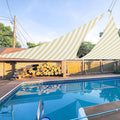 E&K Sunrise 9' x 9' x 9' Sun Shade Sail Triangle Canopy Shade Cover UV Block by EKSUNRISEINC