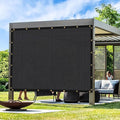 Artpuch Outdoor Pergola Shade Cover 10x19 FT Sun Shade Cloth by Artpuch