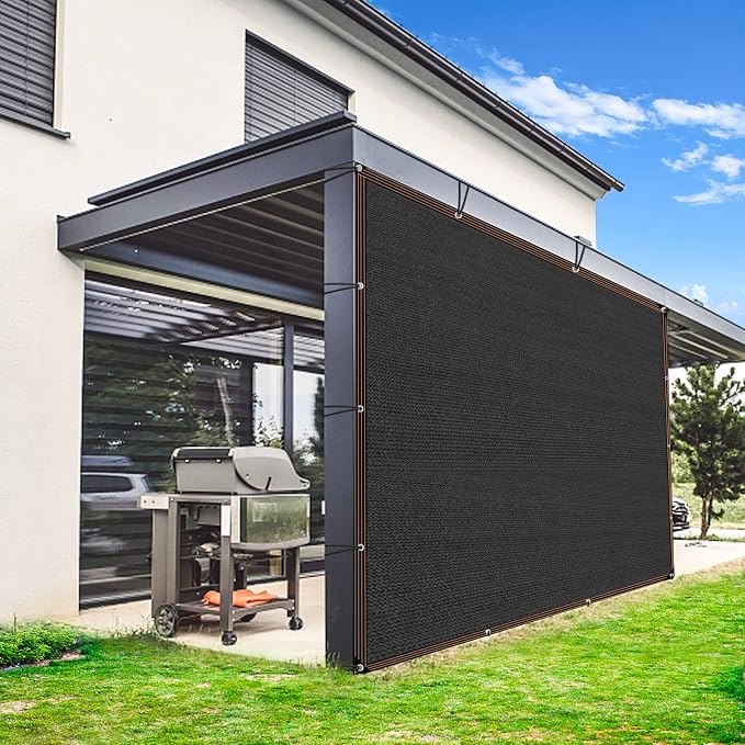 QLOFEI Shade Cloth for Garden, 90% Sunblock Neting Cover Shade Cloth - Image 7