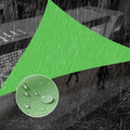 SUNNY GUARD Waterproof Sun Shade Sail 8'x9'x12' Lemon Green Right Triangle UV by SUNNYGUARD