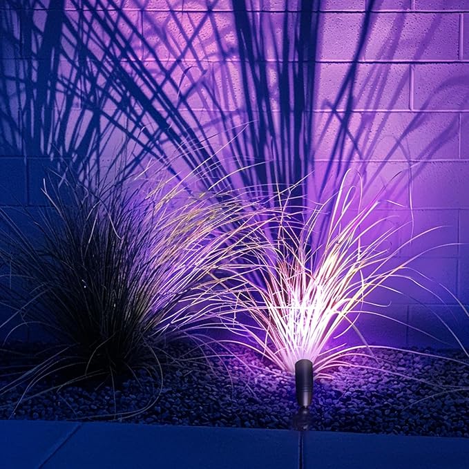 Spotlights for Outdoor Landscape, 12V RGB Tunable White, Aluminum