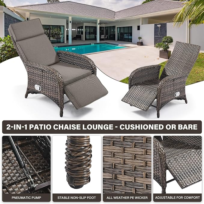 Belord 7 Piece Wicker Patio Furniture Set - Image 8